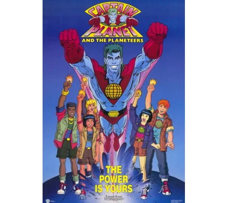 Captain Planet And The Planeteers - Season 4 (1990) 4 DVD Set 22 Episodes