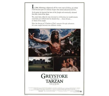 Greystroke - The Legend of Tarzan Lord Of The Apes (1984) Christopher Lambert