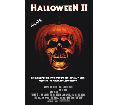 Halloween 2 II (1981) Michael Myers Jamie Lee Curtis