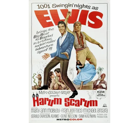 Harum Scarum (1965) Elvis Presley Mary Ann Mobley