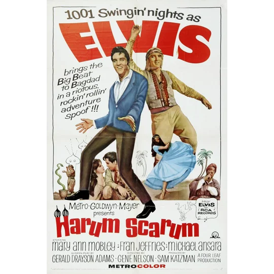 Harum Scarum (1965) Elvis Presley Mary Ann Mobley