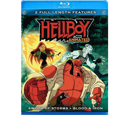 Hellboy Animated - Sword of Storms (2006) Ron Pearlman Selma Blair Doug Jones