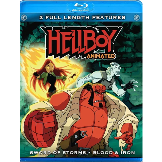 Hellboy Animated - Sword of Storms (2006) Ron Pearlman Selma Blair Doug Jones