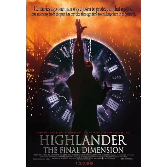 Highlander 3 III - The Final Dimension (1994) Christopher Lambert
