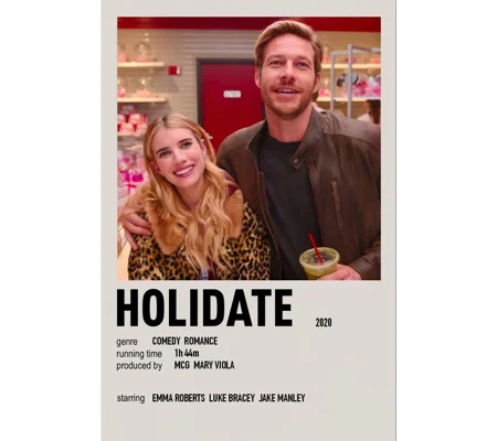 Holidate (2020) Emma Roberts Luke Bracey