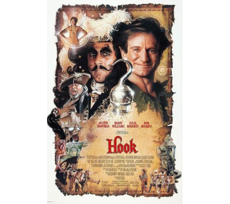 Hook (1991) Robin Williams Dustin Hoffman