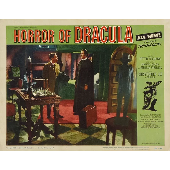 Horror Of Dracula (1958) Christopher Lee