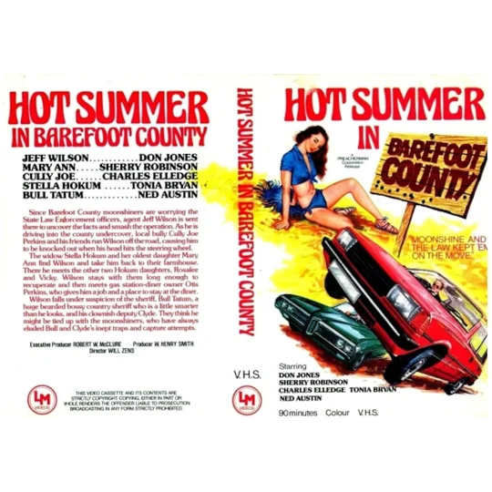 Hot Summer In Barefoot County (1974) Troma Lloyd Kaufman