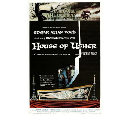 House of Usher (1960) Edger Allen Poe Vincent Price