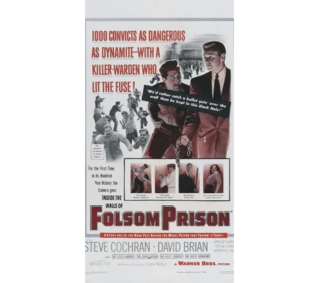 Inside The Walls Of Folsom Prison (1951) Steve Cochran
