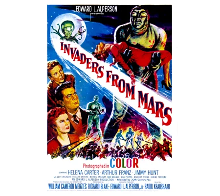 Invaders From Mars (1953) Helena Carter Jimmy Hunt