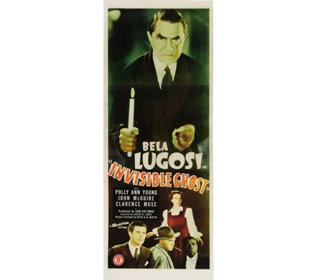 Invisible Ghost (1941) Colorized Bela Lugosi