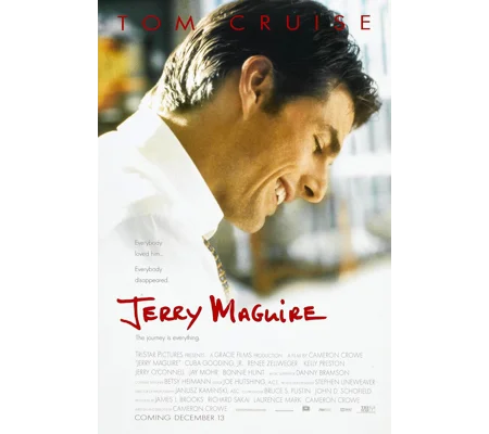 Jerry Maguire (1996) Tom Cruise Renee Zilweger