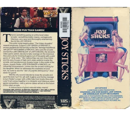 Joysticks (1983) Joe Don Baker Leif Green Scott McGinnis