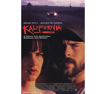 Kalifornia (1993) Brad Pitt Juliette Lewis