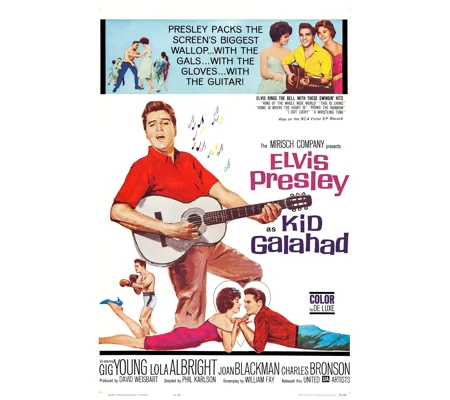 Kid Galahad (1962) Elvis Presley Gig Young