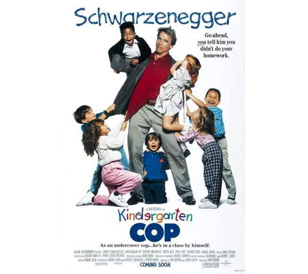 Kindergarden Cop (1990) Arnold Schwarzenegger