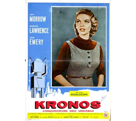Kronos (1957) Colorized Jeff Morrow Barbara Lawrence John Emery
