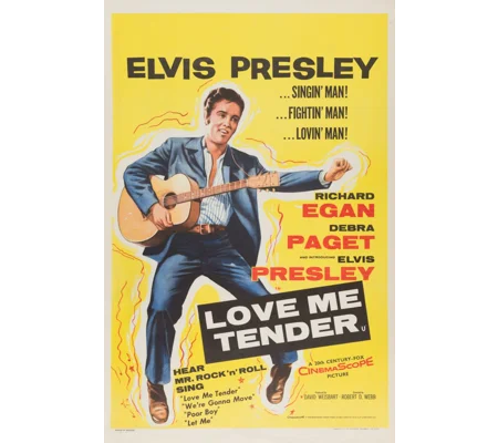 Love Me Tender (1956) Elvis Presley Richard Egan