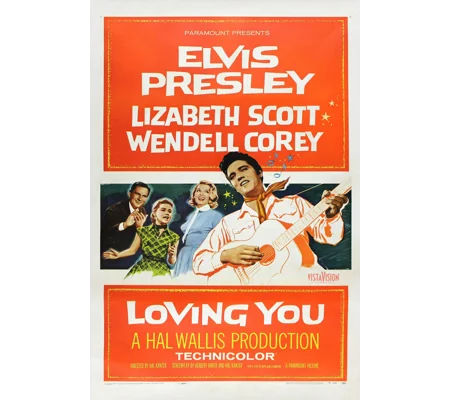Loving You (1957) Elvis Presley Lizabeth Scott
