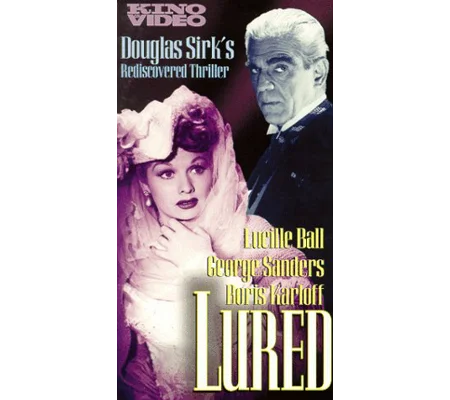 Lured (1947) Lucille Ball Boris Karloff