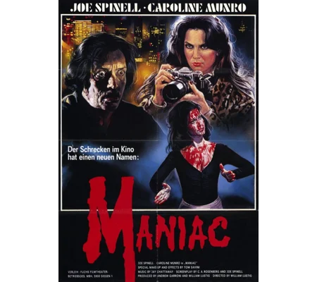 Maniac (1980) Joe Spinell Caroline Munro