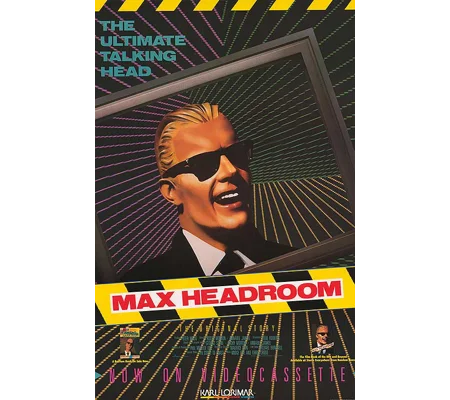 Max Headroom - Season 2 (1987) 3 DVD Set 8 Episodes
