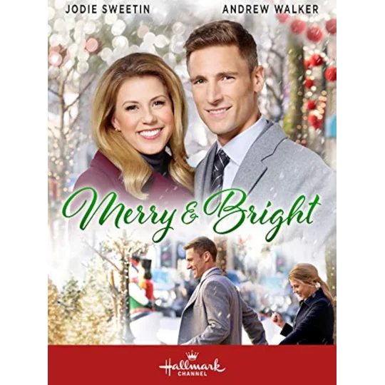 Merry and Bright (2019) Jodie Sweetin Andrew Walker
