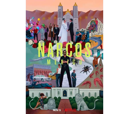 Narcos - Mexico - Season 1 (2018) 5 DVD Set 10 Episodes