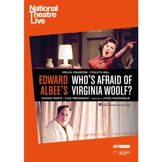 National Theater Live - Who's Afraid Of Virginia Woolf (2017) 2 DVD Set