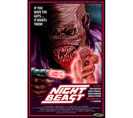 Nightbeast (1982) Troma Lloyd Kaufman Tom Griffith