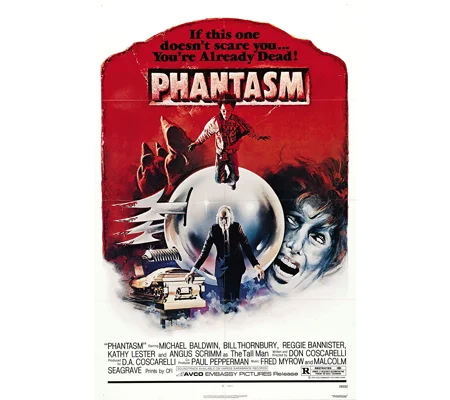Phantasm (1979) Angus Scrimm Reggie Bannister