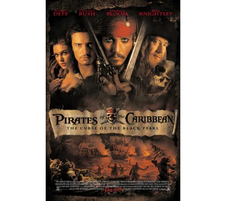 Pirates of the Caribbean - The Curse of the Black Pearl (2003) Johnny Depp