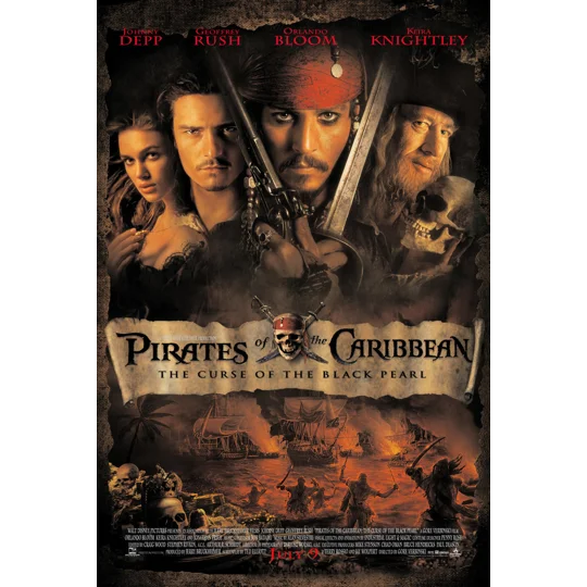 Pirates of the Caribbean - The Curse of the Black Pearl (2003) Johnny Depp