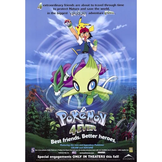 Pokemon 4Ever - Celebi - Voice of the Forest (2001)