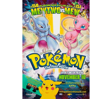 Pokemon - The First movie - Mewtwo Strikes Back (1998) English Dubbed