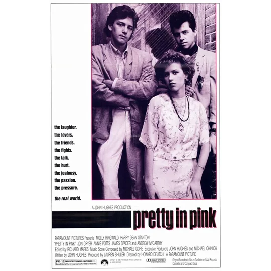 Pretty In Pink (1986) Molly Ringwald Harry Dean Stanton