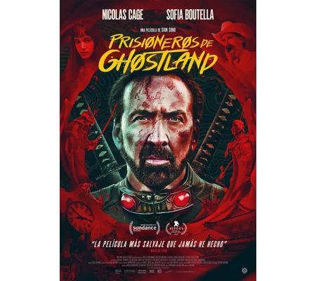 Prisoners Of Ghostland (2021) Nicholas Cage Sofia Boutella