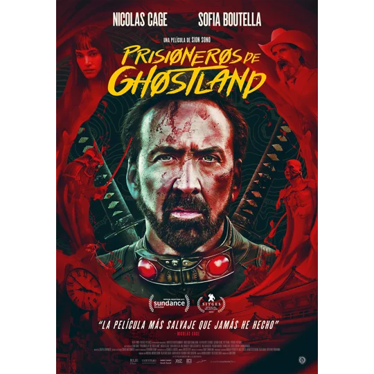 Prisoners Of Ghostland (2021) Nicholas Cage Sofia Boutella