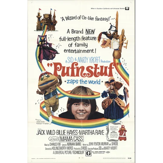 Pufnstuf (1970) Jack Wild Billie Hayes