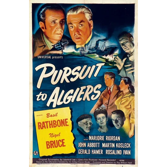 Pursuit To Algiers (1945)
