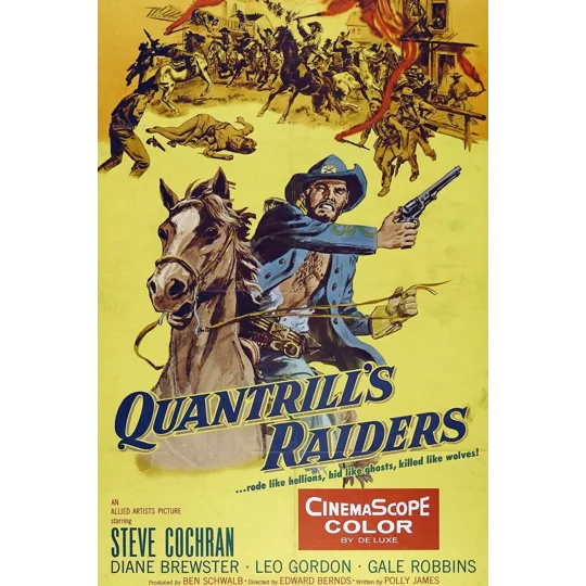 Quantrill's Raiders (1958) Steve Cochran
