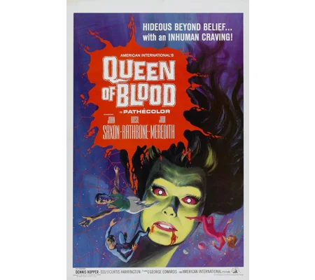Queen Of Blood (1966) Black And White