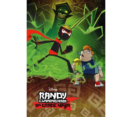 Randy Cunningham - 9th Grade Ninja - Season 2 (2012) 4 DVD Set 48 Episodes