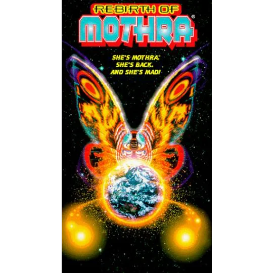 Rebirth of Mothra (1996) Godzilla