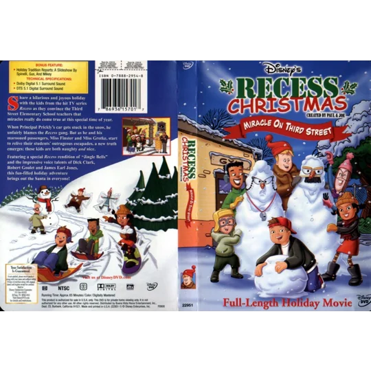 Recess Christmas - Miracle On Third Street (2001)