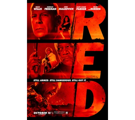 Red (2010) Bruce Willis Morgan Freeman John Malkovich