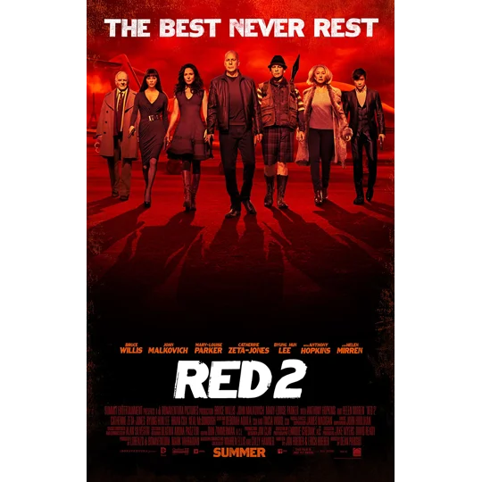 Red 2 (2013) Bruce Willis Morgan Freeman John Malkovich