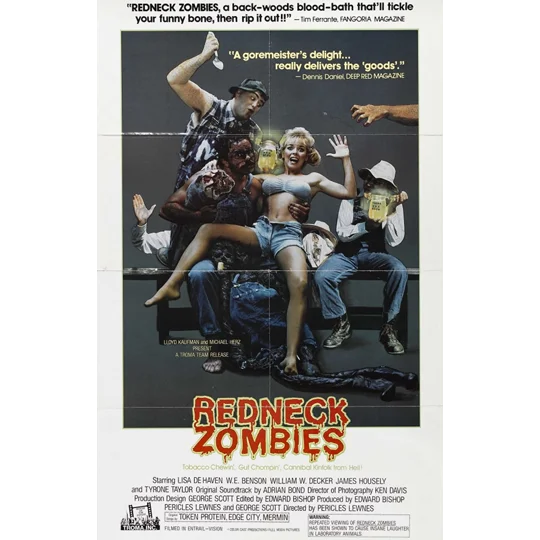 Redneck Zombies (1989) Troma Lloyd Kaufman Lisa DeHaven