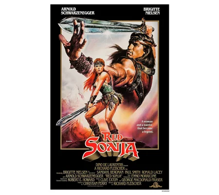 Red Sonja (1985) Arnold Schearzenegger Brigitte Nielsen